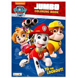 Paw Patrol Coloring Book, lot of 4  64 pages, Simple Coloring,